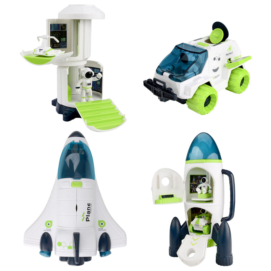 Space Toy Vehicles Playset