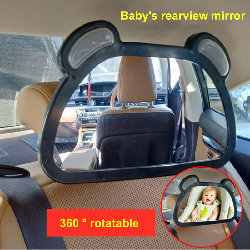 Rear View Mirror For Child Safety Monitor