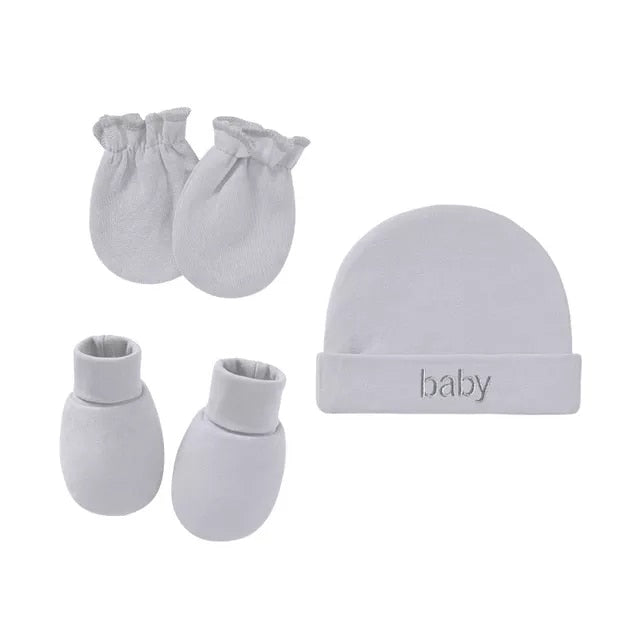 Newborn Hat+Gloves+Socks Set